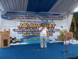 Jalan Sehat Warga Muhammadiyah Perumnas Manukan Kulon, Menyambut Bulan Suci Ramadhan 1444 H