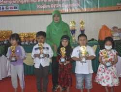 Kembangkan Kreatifitas Anak, Persit KCK Cabang XLV Boyolali Gelar Lomba Mewarnai Dalam Rangka HUT Persit