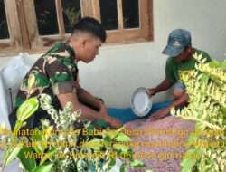 Babinsa Girimargo : Petani di Wilayahnya Keluhkan Harga Pupuk Mahal, Sedangkan Hasil Tani Murah