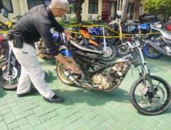 Patroli Blue Light Gabungan Polres Magetan, Gagalkan Aksi Balap Liar