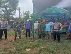 Prioritaskan Keamanan, Koramil Wonoasih Amankan Lomba Kerapan Sapi