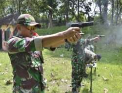 Pelihara Dan Pertajam Kemampuan Prajurit, Kodim Surakarta Gelar Latihan Menembak