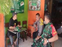 Wujudkan Wilayah Yang Aman, Babinsa Tipes Komsos dengan Tokoh Masyarakat