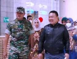 Penyambutan Kedatangan Bapak KASAD di Bandara YIA Kulon Progo