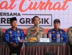 Jumat Curhat, Polres Gresik Tampung Aspirasi Masyarakat Duduksampeyan