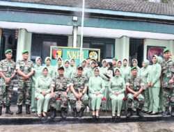 Peringati HUT ke 77, Persit Kartika Chandra Kirana Cabang XVI Kodim Ponorogo Gelar Bakti Sosial