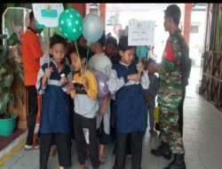 Sinergitas Babinsa & Bhabinkamtibmas Joyotakan Amankan Jalan Sehat FK-TPQ