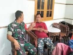 Babinsa Jayengan Ingin Dekat Warganya, Adakan Komsos Dengan Tokoh Agama