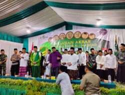 Wakili Danramil, Sertu Sutopo Hadiri Pengajian Akbar Ahad Wage MWCNU Jatiroto