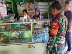 Babinsa Danukusuman Dampingi & Motivasi Pelaku UMKM