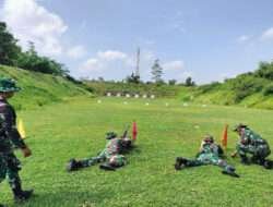 Asah Kemampuan Anggota, Kodim Gelar Latihan Menembak