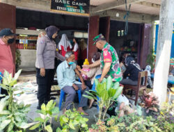 Babinsa Giripeni Pantau Giat Pelayanan Kesehatan di Posyandu Waluyo Jati