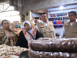 Satgas Pangan Polres Malang Sidak di Pasar Kepanjen Jelang Ramadhan