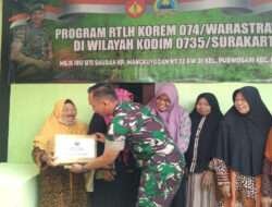 Terharu…!!! Berkat Bantuan TNI, Nenek Siti Saudah Kini Tinggal di Rumah yang Baru