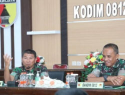 Kodim 0812 Lamongan Terima Tim Wasrik Post Audit Itdam V Brawijaya