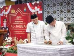 Awal Ramadhan, Kapolda Jatim Resmikan Masjid Al Jabbar di Polsek Tegalsari