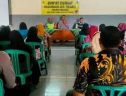 Tampung Aspirasi Masyarakat, Babinsa Koramil 0801/08 Tulakan Hadiri Acara Jumat Curhat