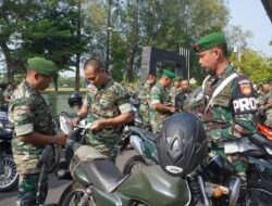 Pemeriksaan Kendaraan Anggota Kodim 0731/Kulon Progo
