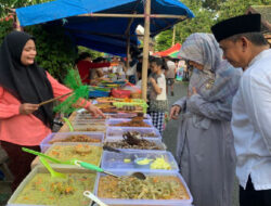 Hari Pertama Ramdhan, Bupati Wajo Kunjungi Pasar Kuliner Ramadhan