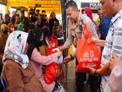 Polresta Sidoarjo Bersama IJTI Gelar Bakti Kesehatan Cegah Stunting