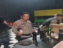 Polres Probolinggo Amankan Ratusan Botol Miras Pada Operasi Pekat di Bulan Ramadhan