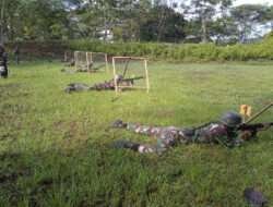 Tingkatkan Profesionalisme Prajurit, Kodim 0801/Pacitan Gelar Menembak Senjata Ringan TW I TA. 2023