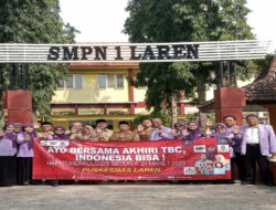 Siswa SMP Negeri 1 Laren Mendapatkan Penyuluhan Kesehatan dan Skrining TB