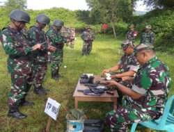 Asah Kemampuan Dan Keterampilan, Kodim 0801/Pacitan Laksanakan Latihan Menembak Pistol TW I TA. 2023