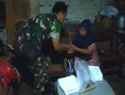 Anjangsana di Bulan Puasa, Babinsa Kodim 0802/Ponorogo Ajak Warga Buka Puasa Bersama