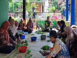 Babinsa Bendungan Ikuti Giat Sosialisasi Pembuatan Bioska
