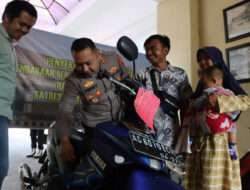 Kapolres Kediri Kota Serahkan Kendaraan Bermotor Kepada Para Korban Curanmor