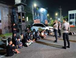 Polisi Amankan Belasan Sepeda Motor Diduga Untuk Balap Liar di Kota Malang