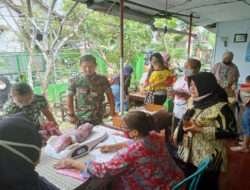 Wujudkan Balita Sehat, Babinsa Kelurahan Banyuanyar Laksanakan Pendampingan Kader Posyandu