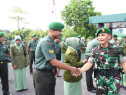 Enam Puluh Tiga Prajurit Kodim 0802/Ponorogo Naik Pangkat, Dandim 0802/Ponorogo Ucapkan Selamat