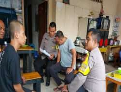 Kapolsek Tambaksari Kompol Ari Bayuaji Melaksanakan Giat Patroli Sambang ke Warga Bogen