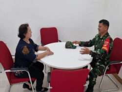 Tingkatkan Kerjasama, Babinsa Tipes Komsos Dengan Manager BPR Mulia