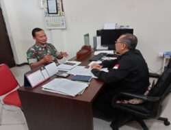 Pererat Tali Silaturrahmi, Danramil 03/Serengan Gelar Komsos