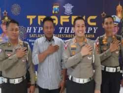 Tekan Pelanggar Lalin, Satlantas Polrestabes Surabaya Adakan Giat Traffic Hypno Therapi
