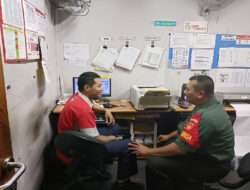 Ada Apa Babinsa Jajar Sambangi Swalayan Superindo, Ini Jawabannya