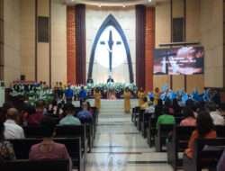 Babinsa Serengan Amankan Perayaan Ibadah Paskah