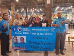 Hari Ketiga Gerakan Gelora 1000 Takjil Surabaya, di dapil 3