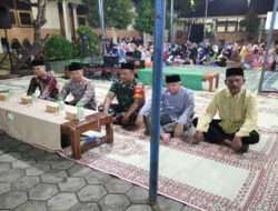 Wakili Danramil, Serda Sudiq Hadiri Peringatan Nuzulul Qur’an