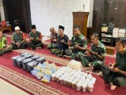 Jelang Buka Puasa, Kodim 0735/Surakarta Bagikan Takjil di Panti Asuhan