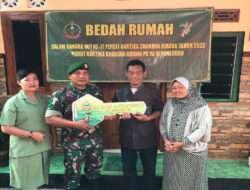 Danramil 04/Jebres Serahkan Hasil Renovasi RTLH Milik Bapak Ernawan di Wilayah Kelurahan Kepatihan Wetan