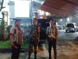 Untuk Jaga Kamtibmas, Piket Koramil 03/Serengan Patroli Malam