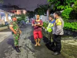 Piket Koramil 03/Serengan Melaksanakan Patroli Malam