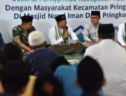 Dampingi Bupati Pacitan Safari Ramadhan 1444 H, Dandim 0801/Pacitan Ingatkan Tetap Istiqomah Beribadah