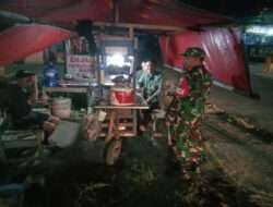 Cipta Kondisi Bulan Ramadan, Koramil Karangmalang Gelar Patroli Malam
