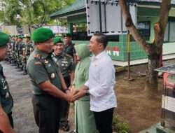 Forkopimda Pacitan Sambut Kunker Pangdam V/Brawijaya Di Kodim 0801/Pacitan