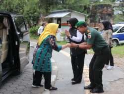 Dandim Ngawi Dampingi Kapok Sahli Pangdam V dan Rombongan Ibu Ketua Persit KCK PD V/ Brw Kunjungi Bangunan Bersejarah Benteng Van Den Bosch